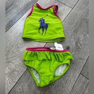 Ralph Lauren baby girl tankini set